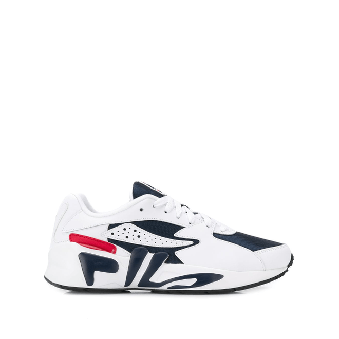 Fila Sneakers met contrasterend logo - Wit 1RM00128