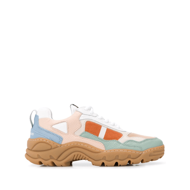 Filling Pieces chunky low top trainers - Nude 3472660LOWCURVEICEMANTRIMIX