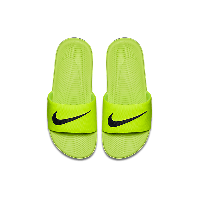 Nike Kawa Slide (Gs/Ps) Volt/ Black 819352-700