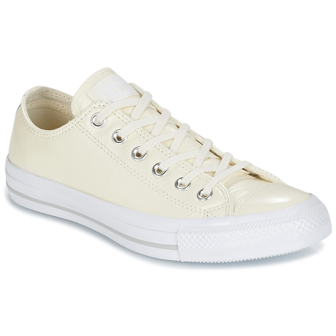 Converse CHUCK TAYLOR ALL STAR CRINKLED PATENT LEATHER OX EGRET/EGRET/WHI 558001C