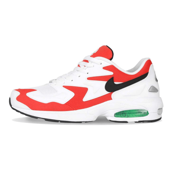 Nike Air Max2 Light White / Black / Habanero Red / Cool Grey A01741-101