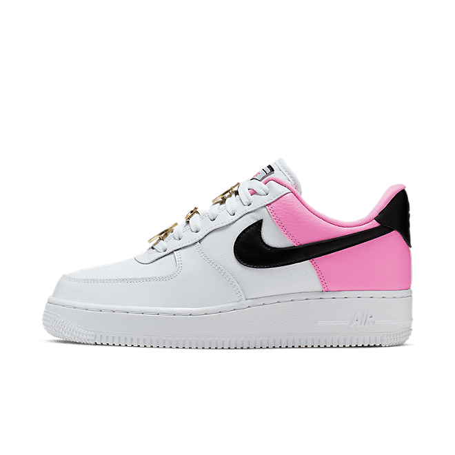 Nike Air Force 1 07 White Black Pink AA0287-107