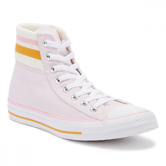 Converse 70s Meet 80s Chuck Taylor All Star Womens Pink Hi Trainers 164681C