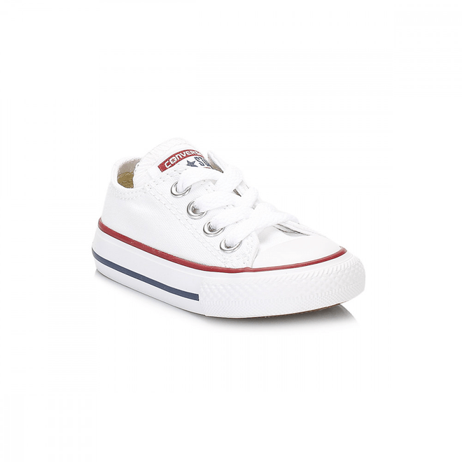 Converse Toddler White All Star Ox Trainers 7J256