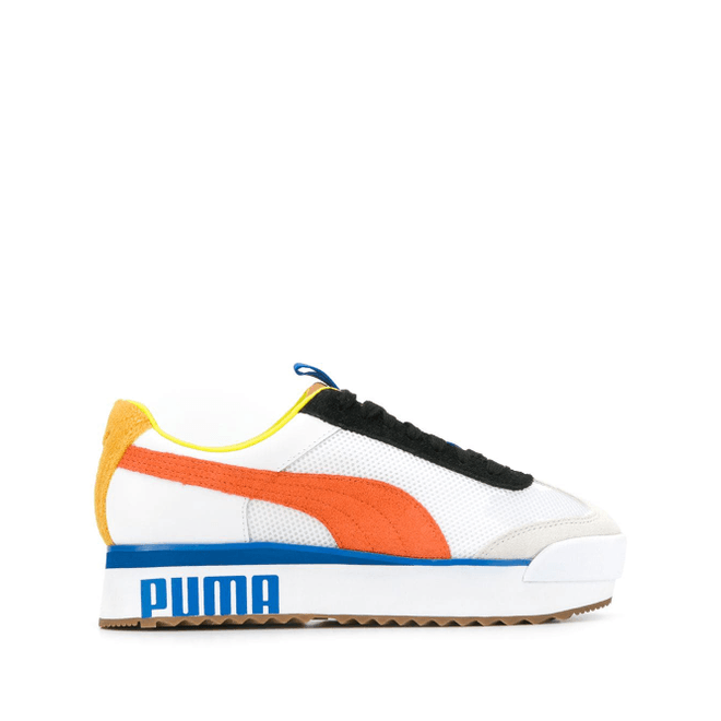 Puma Sneakers met contrasterend logo 371070