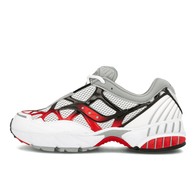 Saucony Grid Web (White / Grey / Red) S70466-2