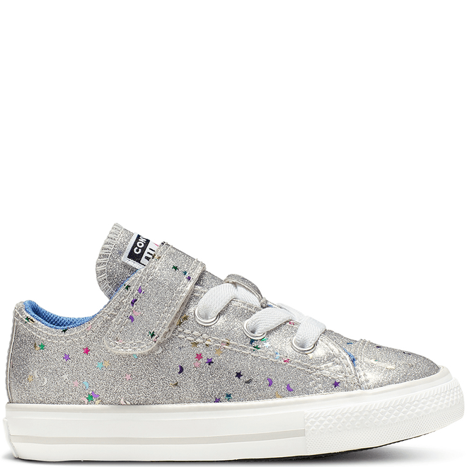 Chuck Taylor All Star Galaxy Glimmer Hook and Loop Low Top 765111C