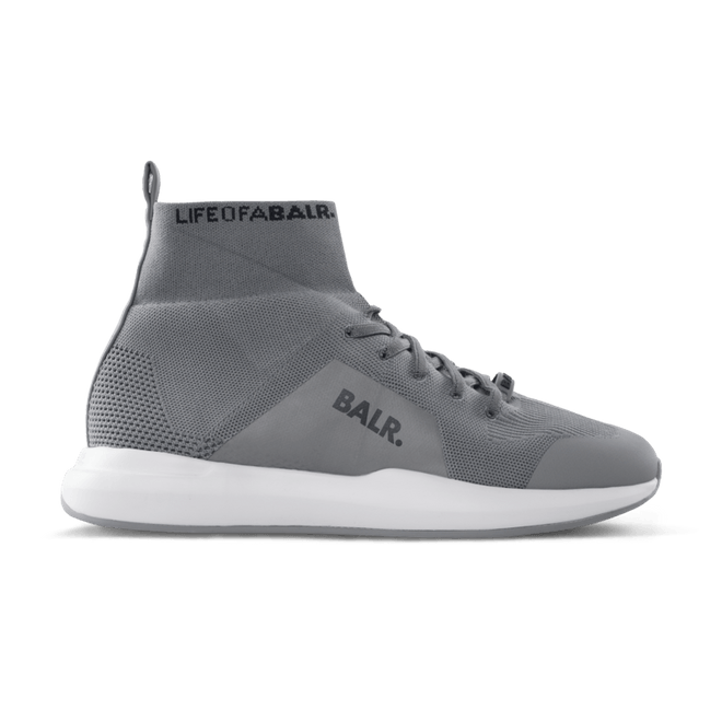 BALR. EE Premium Sock Sneakers V4 Reflective Grey - Grey BALR-1755