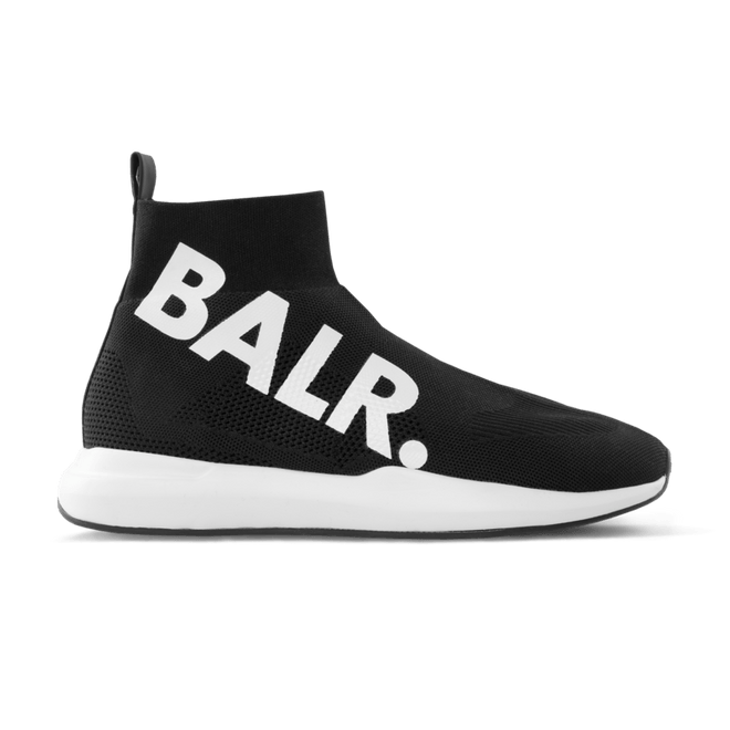 BALR. EE Premium Sock Sneakers Big Brand Black BALR-1756