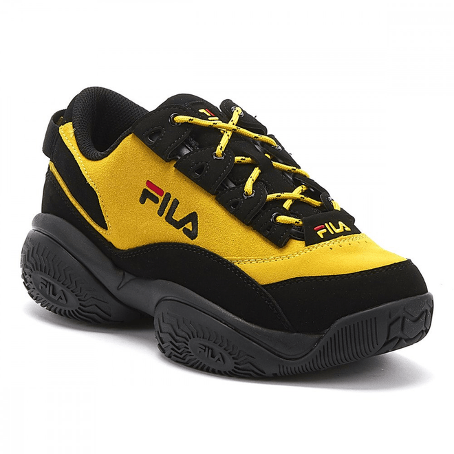 Fila Provenance Womens Yellow / Black Trainers 5XM00001-702