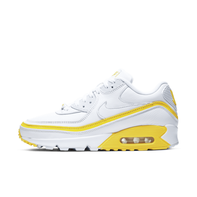 UNDEFEATED X Nike Air Max 90 'White & Yellow' CJ7197-101