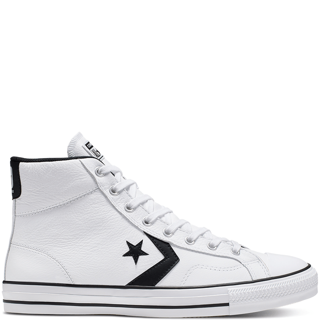 Unisex Leather Star Player High Top 166227C