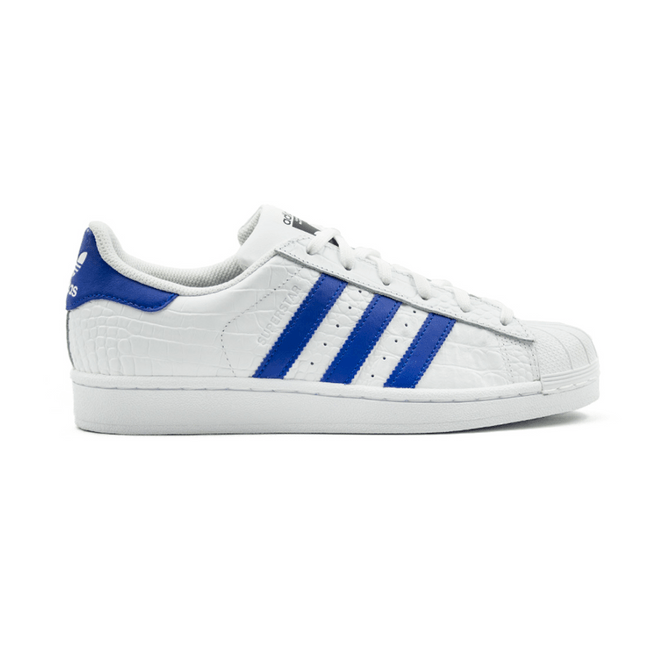 Adidas Superstar Originals BZ0197 Wit Blauw BZ0197-44 2