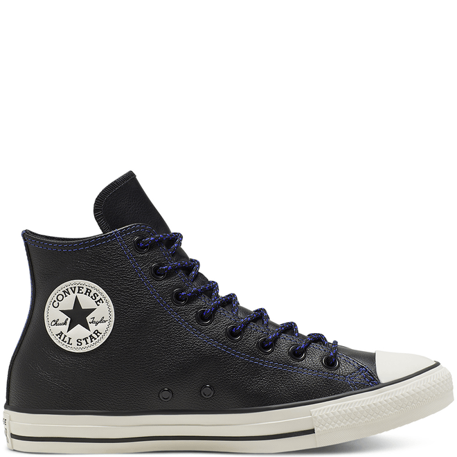 Unisex Tumbled Leather Chuck Taylor All Star High Top 165959C