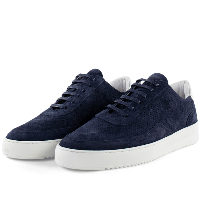 Filling Pieces Mondo Ripple Perforated 'Navy' 2452010-1658