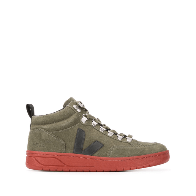 Veja Roraima embroidered logo high top QRW031635