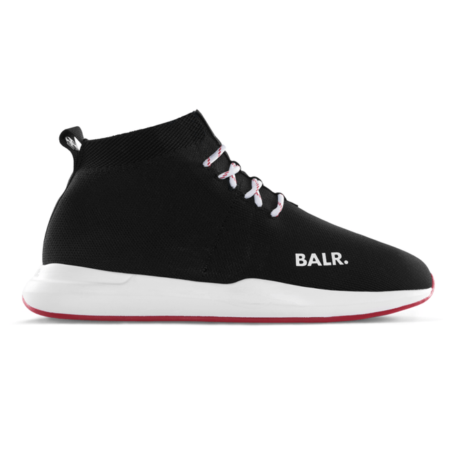 BALR. EE Premium Sock Sneakers Black/Red BALR-2095