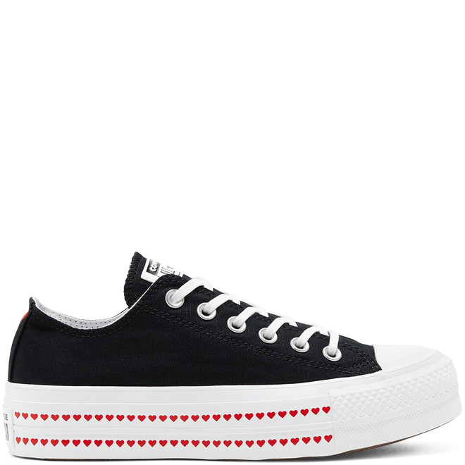 Love Fearlessly Platform Chuck Taylor All Star Low Top Shoe 567158C