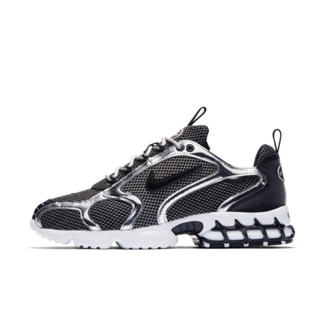 Stussy X Nike Air Zoom Spiridon Cage 'Black' - SNKRS DAY Exclusive Access CU1854-001