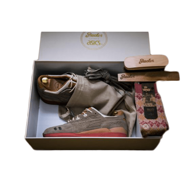 ASICS Gel-Lyte III Packer Shoes "Dirty Buck" (Special Box) H50SK-1212