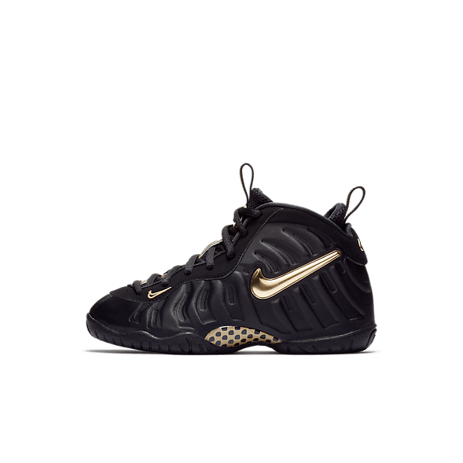 Nike Air Foamposite Pro Black Metallic Gold (PS) 843755-010