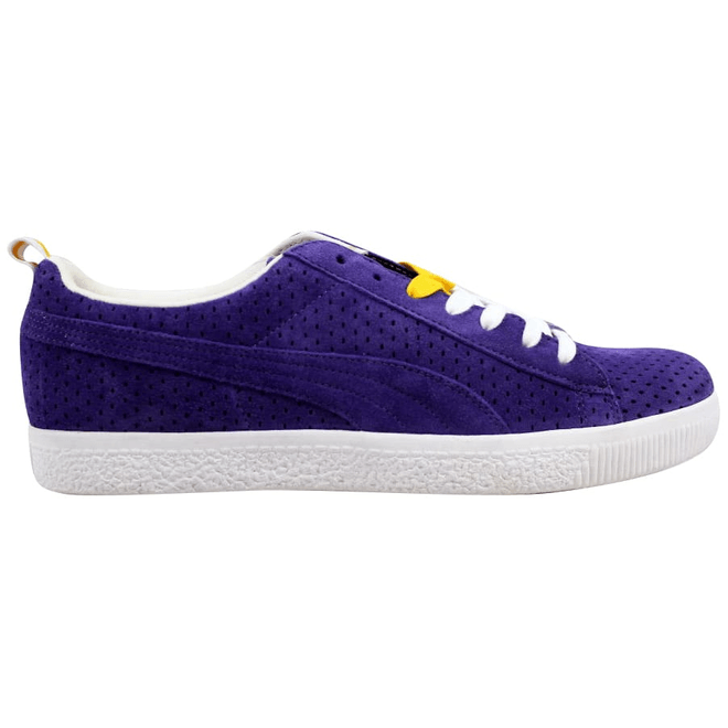 Puma Clyde X Undefeated Gametime Violet/White-Team Yellow 354271-03
