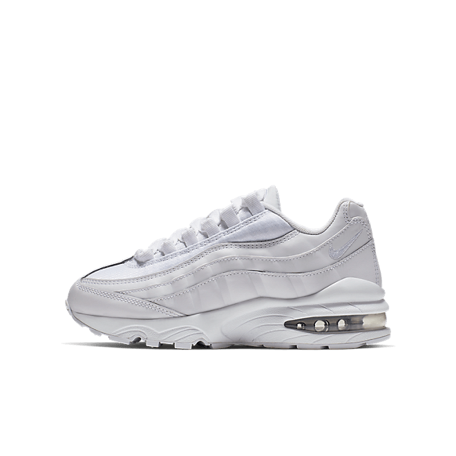 Nike Air Max 95 White Metallic Silver (GS) 905348-104
