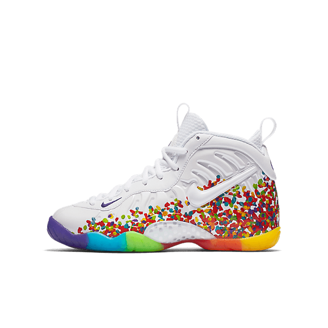Nike Air Foamposite One White Fruity Pebbles 2017 (GS) 644792-101