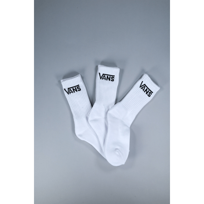Vans Solid crew sock white  3-pack VN000XNQWHT1