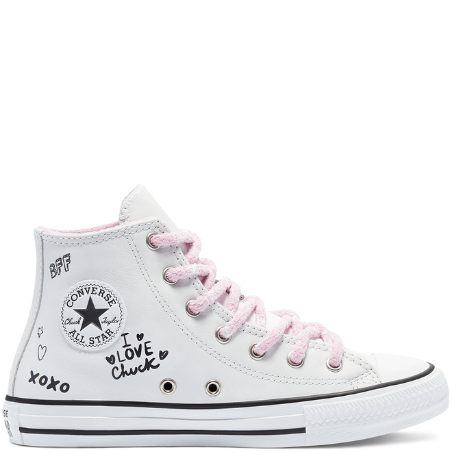 Big Kids Notes from BFF Chuck Taylor All Star High Top 669725C