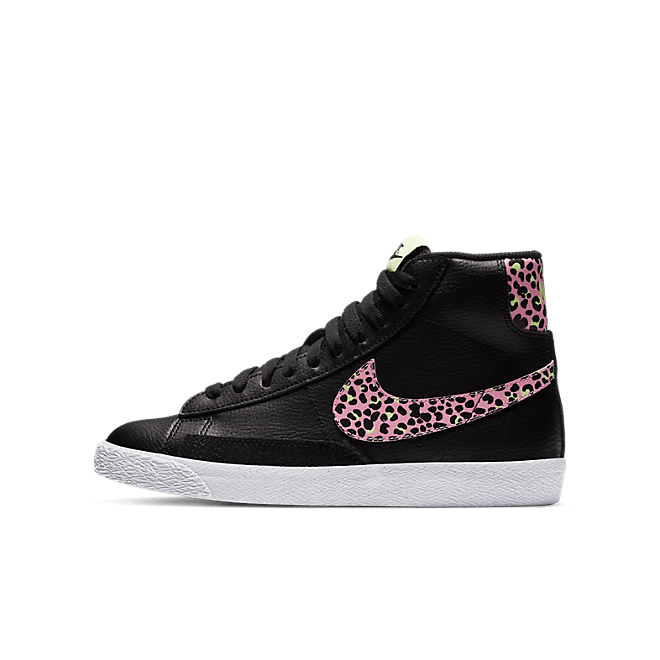 Nike Blazer Mid Black Pink Cheetah (GS) DA4674-001