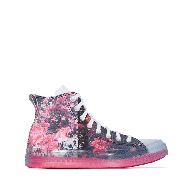 Converse X Shaniqwa Jarvis pink Chuck 70 floral high top 169071C