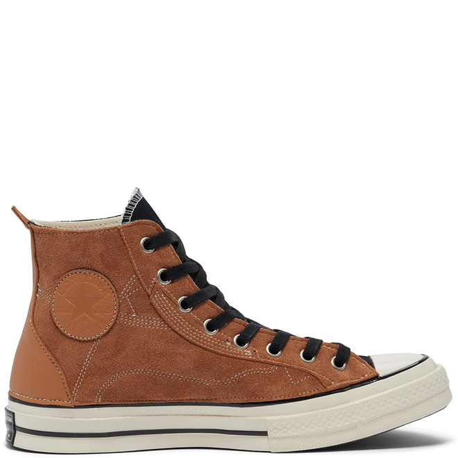 Unisex Leather Patchwork Chuck 70 High Top 169140C