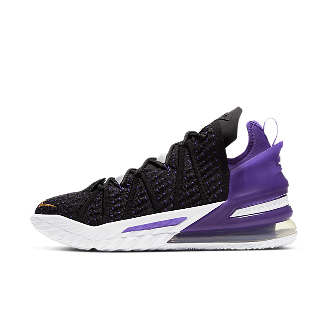 Nike LeBron 18 Lakers CQ9283-004 / CQ9284-004