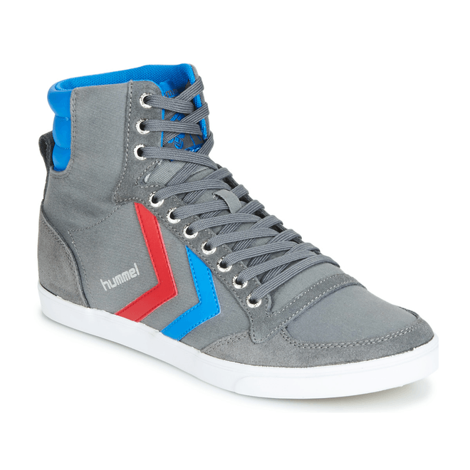Hummel  HUMMEL SLIMMER STADIL HIGH  women's Shoes (High-top Trainers) in Grey 63-511-0528