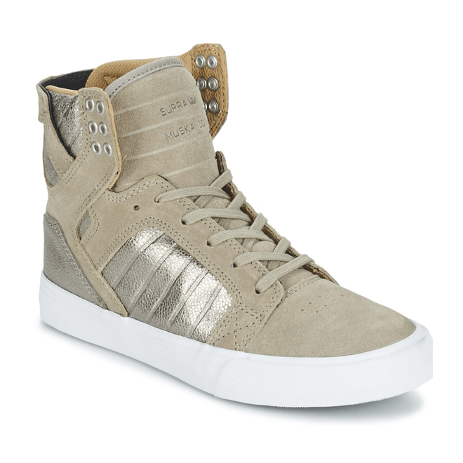 Supra  WOMENS SKYTOP  women's Shoes (High-top Trainers) in Beige 98003-098-M