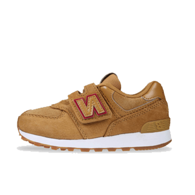 New Balance 574  PRB Brown/Red PS 813540-409