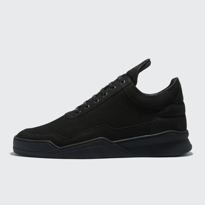 Filling Pieces Filling Pieces Low Top Ghost Microlane All Black 25222141847
