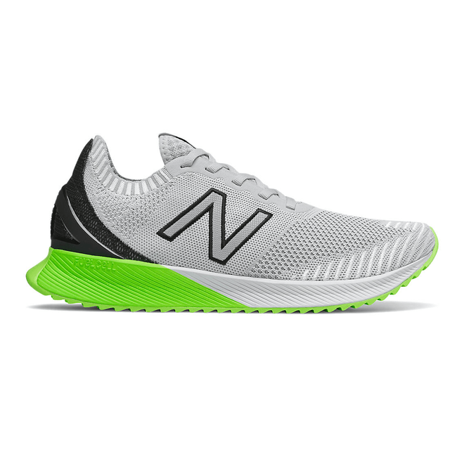 New Balance FuelCell Echo - Light Aluminum with Black & Energy Lime MFCECCL