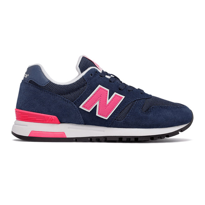 565 New Balance - Navy with Pink & White WL565NPW