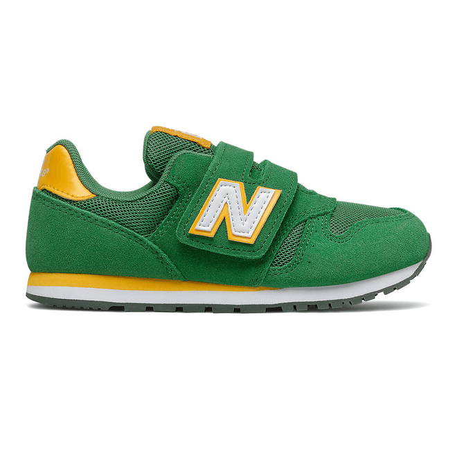 New Balance 373 Hook & Loop - Varsity Green with Team Gold YV373SGW