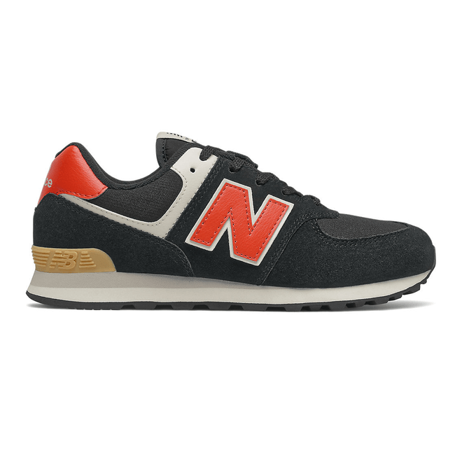 New Balance 574 - Black with Ghost Pepper GC574ML2