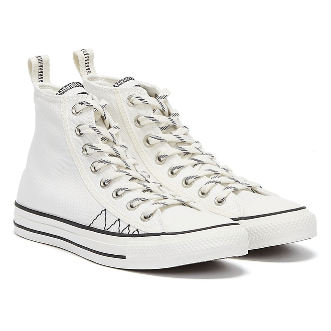 Converse All Star Basketball Utility Hi Mens White / White Trainers 171153C