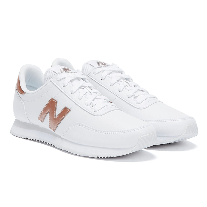 New Balance 720 Womens White / Rose Gold Trainers WL720MB1