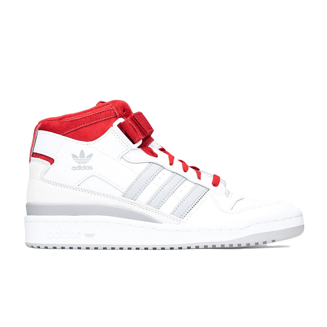 adidas Forum Mid White Red Grey FY6819