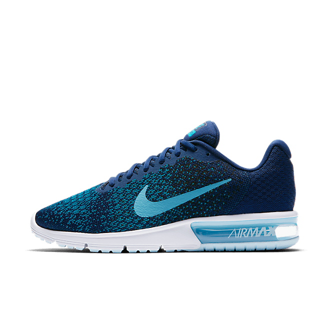 Nike Air Max Sequent 2 Binary Blue/Cerulean-Black 852461-405