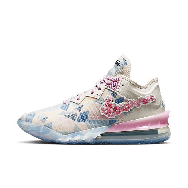 Atmos Nike LeBron 18 Low 'Cherry Blossom' CV7562-101