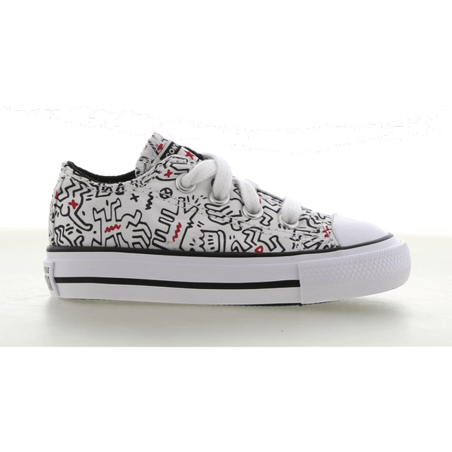 Converse x Keith Haring Chuck Taylor All Star Low Top voor peuters 771862C