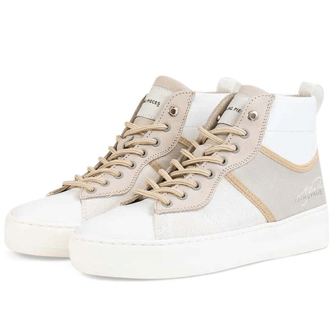 Filling Pieces Mid Court Light Lily 'Off White' 5163343-1890
