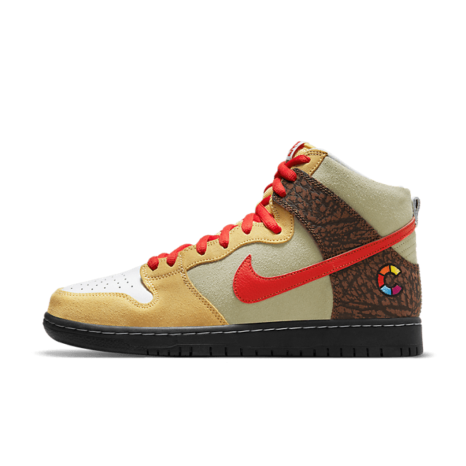 Color Skates X Nike SB Dunk High 'Kebab and Destroy' CZ2205-700